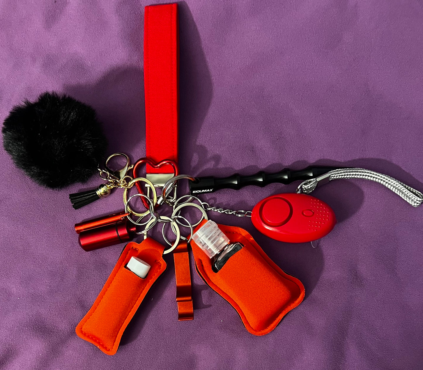 Cloth Wristlet Keychain