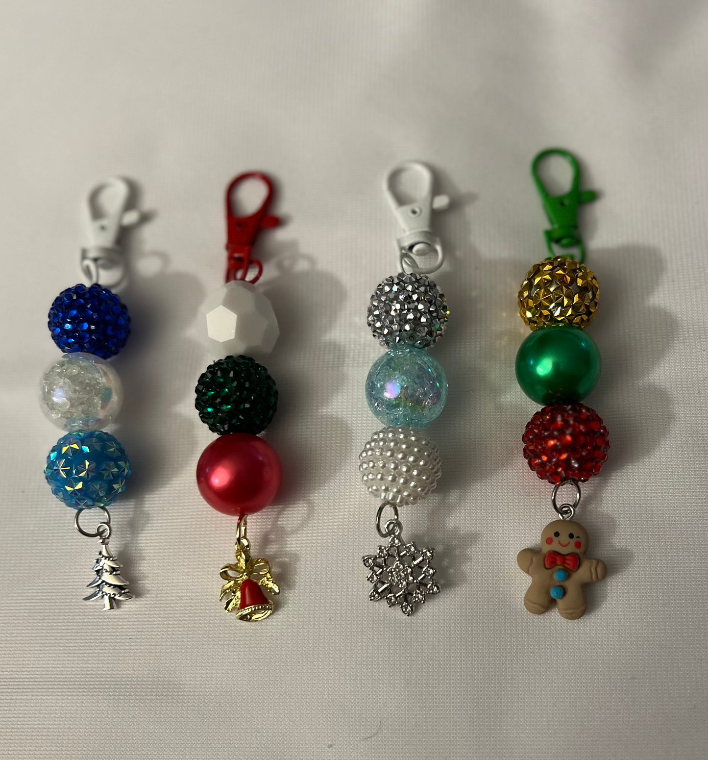 Christmas Beaded Charms