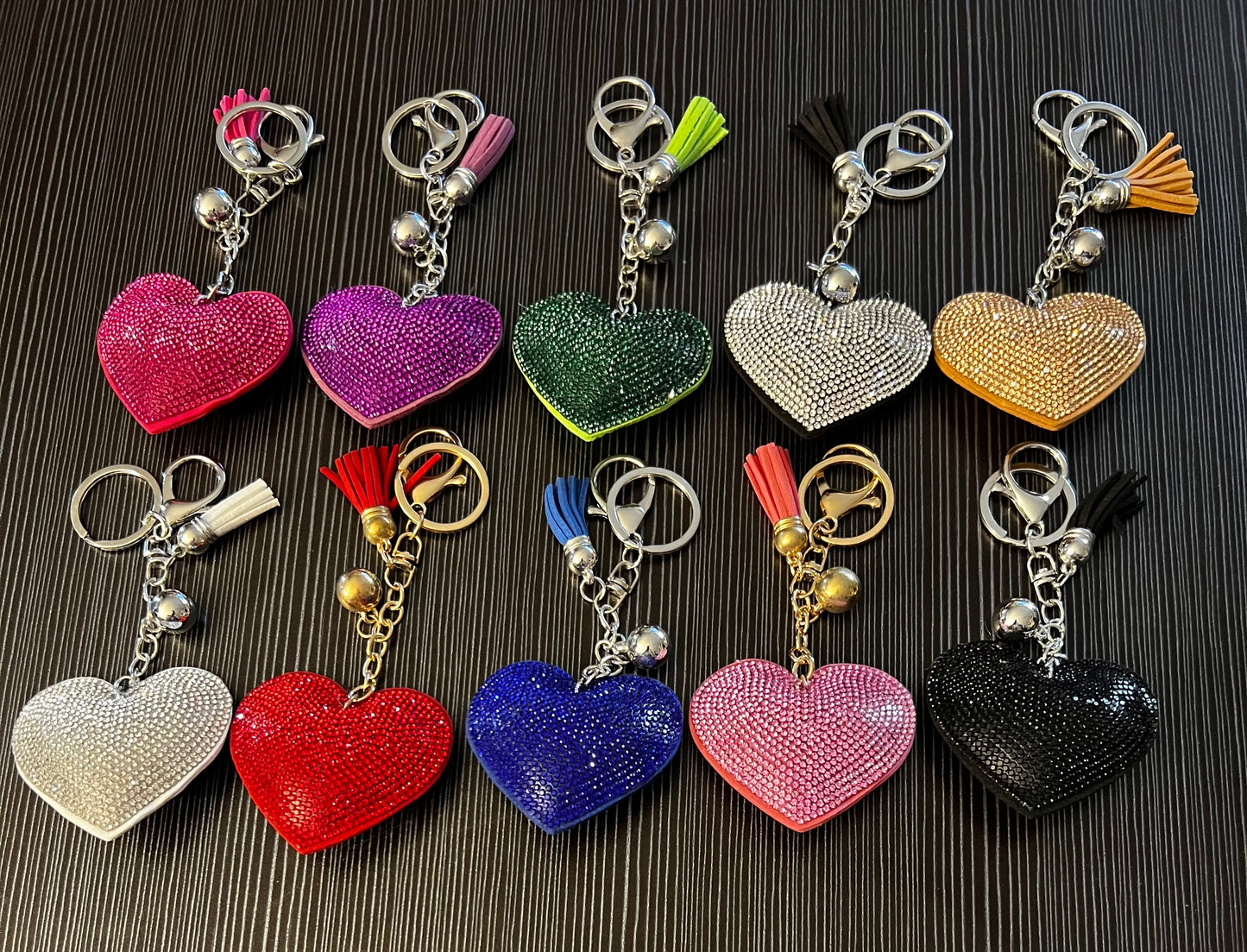 Bling Heart Charm