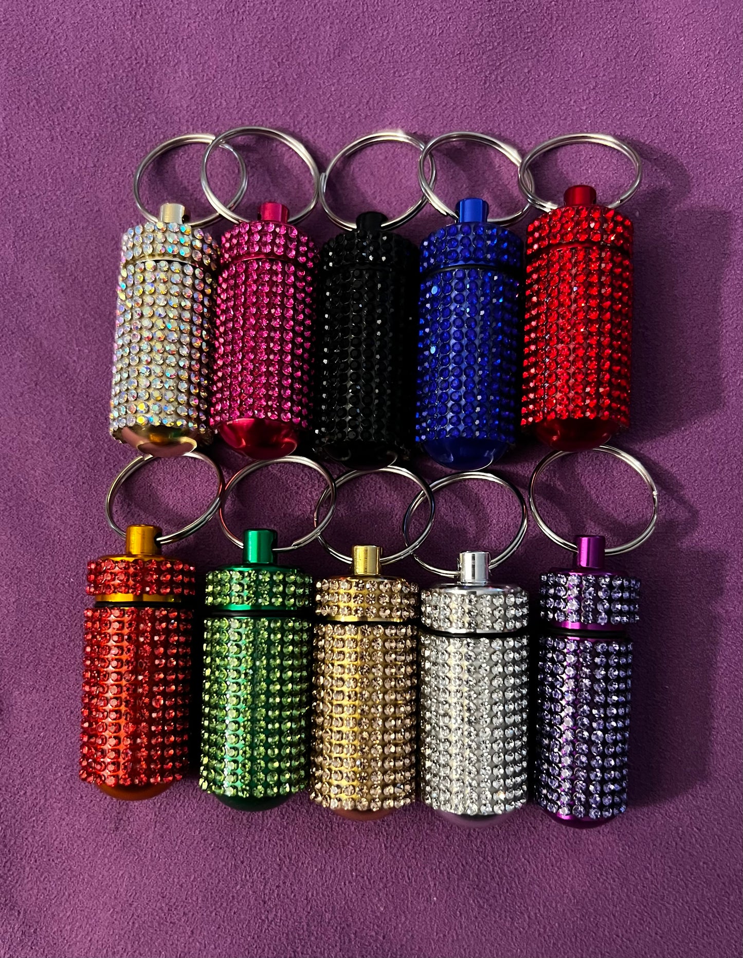 Bling Pill Holder